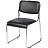 Стул офисный Easy Chair 802VP черный (искусственная кожа, металл)