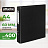 Папка на 4-х кольцах Bantex (Attache Selection) коллекция Strong A4 60 мм черная до 400 листов
