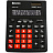 Калькулятор настольный Eleven Business Line CDB1201-BK/RD, 12 разрядов, двойное питание, 155*205*35мм, черный/красный Фото 0