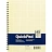 Бизнес-тетрадь Attache Selection А5 60 листов желтая в клетку на спирали (150х215 мм)