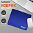 Коврик для мыши SONNEN "BLUE", резина + ткань, 220х180х3 мм, 513308 Фото 5