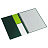 Папка с 20 вкладышами на гребне СТАММ "Диагональ" А4, 14мм, 700мкм, пластик, изумруд Фото 5