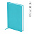 Ежедневник недатированный, А5, 136л., кожзам, OfficeSpace "Winner", бирюзовый Фото 0