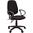 Кресло офисное Easy Chair 318 AL черное (ткань, пластик)