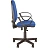 Кресло офисное Jupiter синее (ткань, металл) Фото 0