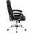 Кресло для руководителя Easy Chair 550 TR черное (рециклированная кожа с компаньоном, металл) Фото 2