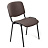 Стул офисный Easy Chair Изо коричневый 550725 искусственная кожа металл чёрный