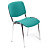 Стул офисный Easy Chair Изо зеленый (ткань, металл хромированный)