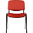 Стул офисный Easy Chair Изо красный (искусственная кожа, металл хромированный) Фото 0