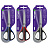 Ножницы Berlingo "Easycut 300", 19см, ассорти, мягкие вставки, европодвес