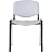 Стул офисный Easy Chair Изо серый пластик металл хромированный (573683) Фото 0