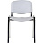 Стул офисный Easy Chair Изо серый (пластик, металл хромированный) Фото 0