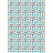 Упаковочная бумага глянц. 70*100см, MESHU "Кассеты", 80г/м2 Фото 0