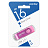 Память Smart Buy "Twist" 16GB, USB 2.0 Flash Drive, пурпурный Фото 1