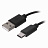 Кабель USB 2.0 – Type-C, 1 м, SONNEN, медь, для передачи данных и зарядки, черный, 513117 Фото 4