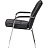 Конференц-кресло Easy Chair 810 VPU черное (экокожа, металл хромированный) Фото 3