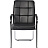 Конференц-кресло Easy Chair 810 VPU черное (экокожа, металл хромированный) Фото 0
