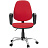 Кресло офисное Easy Chair 222 PC красное (ткань, металл)