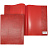 Обложка 310*440 для школьного журнала, непрозрачная, красная, ДПС, ПВХ 400мкм, ШК Фото 0