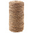 Шпагат льняной банковский, диаметр 1,5 мм, длина 400 м, линейная плотность 1250 текс, BRAUBERG, 600115 Фото 0