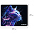Коврик для мыши SONNEN "NEON CAT" резина + ткань, 250х200х2 мм, 513956 Фото 3