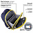 Ранец BRAUBERG KIDS STANDARD, 2 отделения, "Spaceman", СВЕТЯЩИЙСЯ, 36х28х14 см, 271384 Фото 15