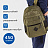 Рюкзак BRAUBERG DYNAMIC универсальный, эргономичный, хаки, 43х30х13 см, 270804 Фото 15