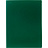 Папка файловая на 40 файлов Attache A4 25 мм зеленая (толщина обложки 0.4 мм) Фото 0
