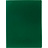 Папка файловая на 40 файлов Attache A4 25 мм зеленая (толщина обложки 0.4 мм) Фото 0