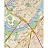 Карта Москвы территориально-административная 1:21 000 настенная 206x155 см Фото 2