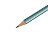 Карандаш ч/г Faber-Castell "Sparkle" В, трехгранный, заточен., голубой металлик Фото 0