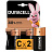 Батарейка C (LR14) Duracell (2 штуки в упаковке)