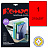 Этикетки самоклеящиеся Комус (ProMega Label) красные 210х297 мм (1 штука на листе A4, 100 листов в упаковке)