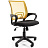Кресло офисное Easy Chair 304 TC желтое/черное (сетка/ткань, пластик)