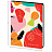 Тетрадь на кольцах А5, 80л. ЛАЙТ, кожзам, Greenwich Line "Abstract pattern", тон. блок Фото 1