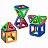 Магнитный конструктор MAGNETIC BLOCKS, 30 магнитных деталей, BRAUBERG KIDS, 665719 Фото 3