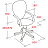 Кресло офисное Easy Chair 223 PC синее (ткань, металл) Фото 0