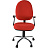Кресло офисное Easy Chair 223 PC красное (ткань, металл) Фото 1