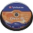 Диск DVD-R Verbatim 4.7 ГБ 16x cake box 43523 (10 штук в упаковке)