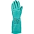 Перчатки КЩС нитриловые Изумруд 8070 зеленые (размер 10, XL) Фото 1