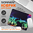 Коврик для мыши SONNEN "SMOKE", резина + ткань, 220х180х3 мм, 513289 Фото 0