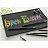 Карандаши цветные Faber-Castell "Black Edition", 12цв., трехгран., черное дерево, заточен., картон. Фото 4