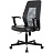 Кресло офисное Easy Chair 225 PTW серое/черное (искусственная кожа/сетка, металл)