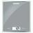 Весы кухонные CENTEK CT-2462 SILVER, электронный дисплей, max вес 5 кг, тарокомпенсация, стекло, CT-2462 Silver Фото 1
