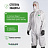 Комбинезон одноразовый с капюшоном Lakeland SafeGard 76 белый 45 г/кв.м (размер 44-46, М, ES428) Фото 3