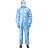 Комбинезон одноразовый с капюшоном Lakeland SafeGard 76 синий 45 г/кв.м (размер 44-46, М, ESB428) Фото 3