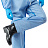 Комбинезон одноразовый с капюшоном Lakeland SafeGard 76 синий 45 г/кв.м (размер 44-46, М, ESB428) Фото 13