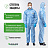 Комбинезон одноразовый с капюшоном Lakeland SafeGard 76 синий 45 г/кв.м (размер 52-54, XL, ESB428) Фото 3