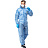 Комбинезон одноразовый с капюшоном Lakeland SafeGard 76 синий 45 г/кв.м (размер 56-58, XXL, ESB428) Фото 2