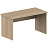 Стол прямой Агат А-3 (ясень шимо, 1400х700х750 мм)